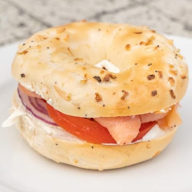 Smoked Salmon Sunrise.